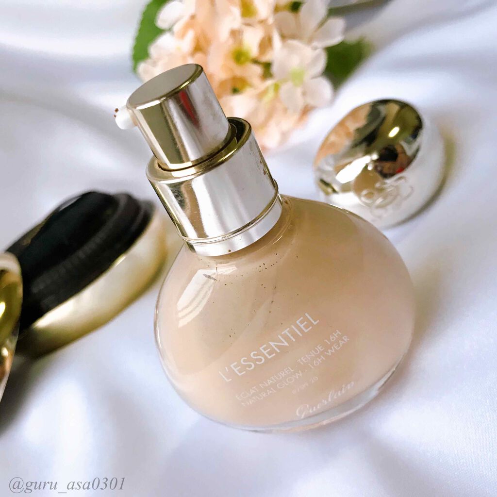 レソンシエル 00N ポーセリン/GUERLAIN/リキッドファンデーションを使ったクチコミ（1枚目）