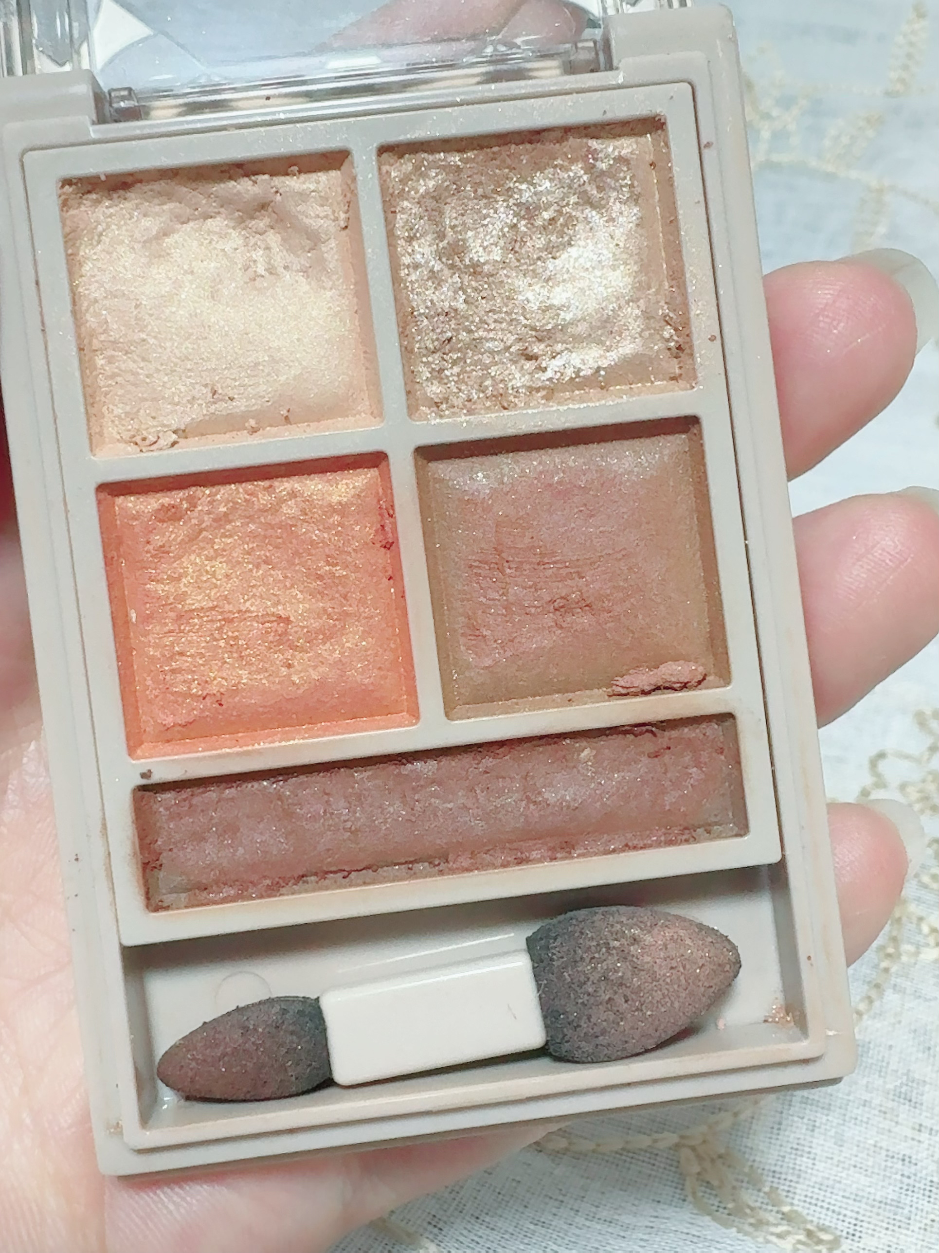 パノラマデザイン アイパレット BR-4 オレンジブラウン/Visée/アイシャドウパレットを使ったクチコミ（3枚目）