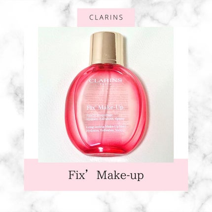 フィックス メイクアップ/CLARINS/ミスト状化粧水を使ったクチコミ(1枚目)