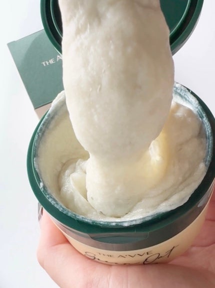 グリーンオートクレンジングホイップ/THE A'VVE/その他洗顔料を使ったクチコミ(3枚目)