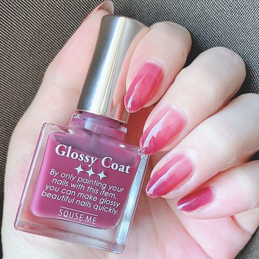 グロッシーコート/スキューズミー/オールインワンネイルを使ったクチコミ（2枚目）