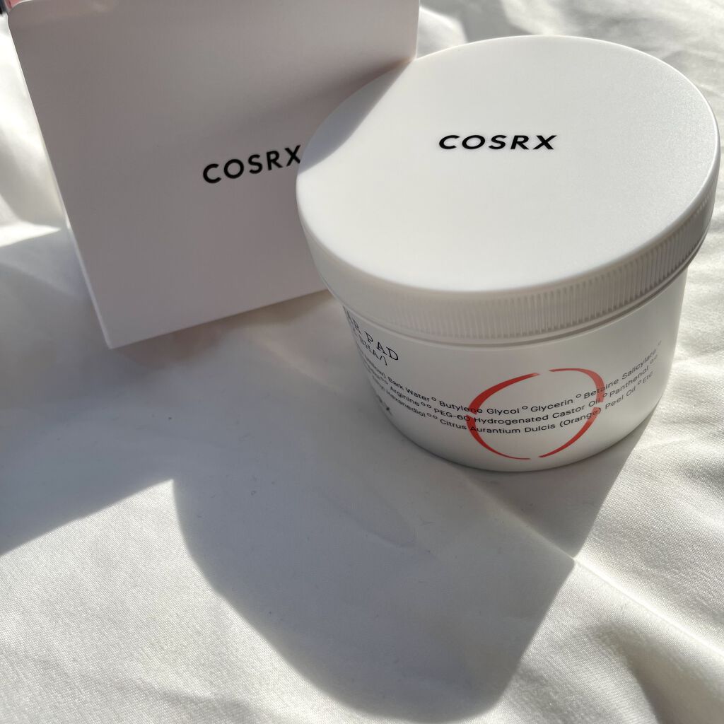 ワンステップオリジナルクリアパッド/COSRX/トナーパッドを使ったクチコミ（1枚目）