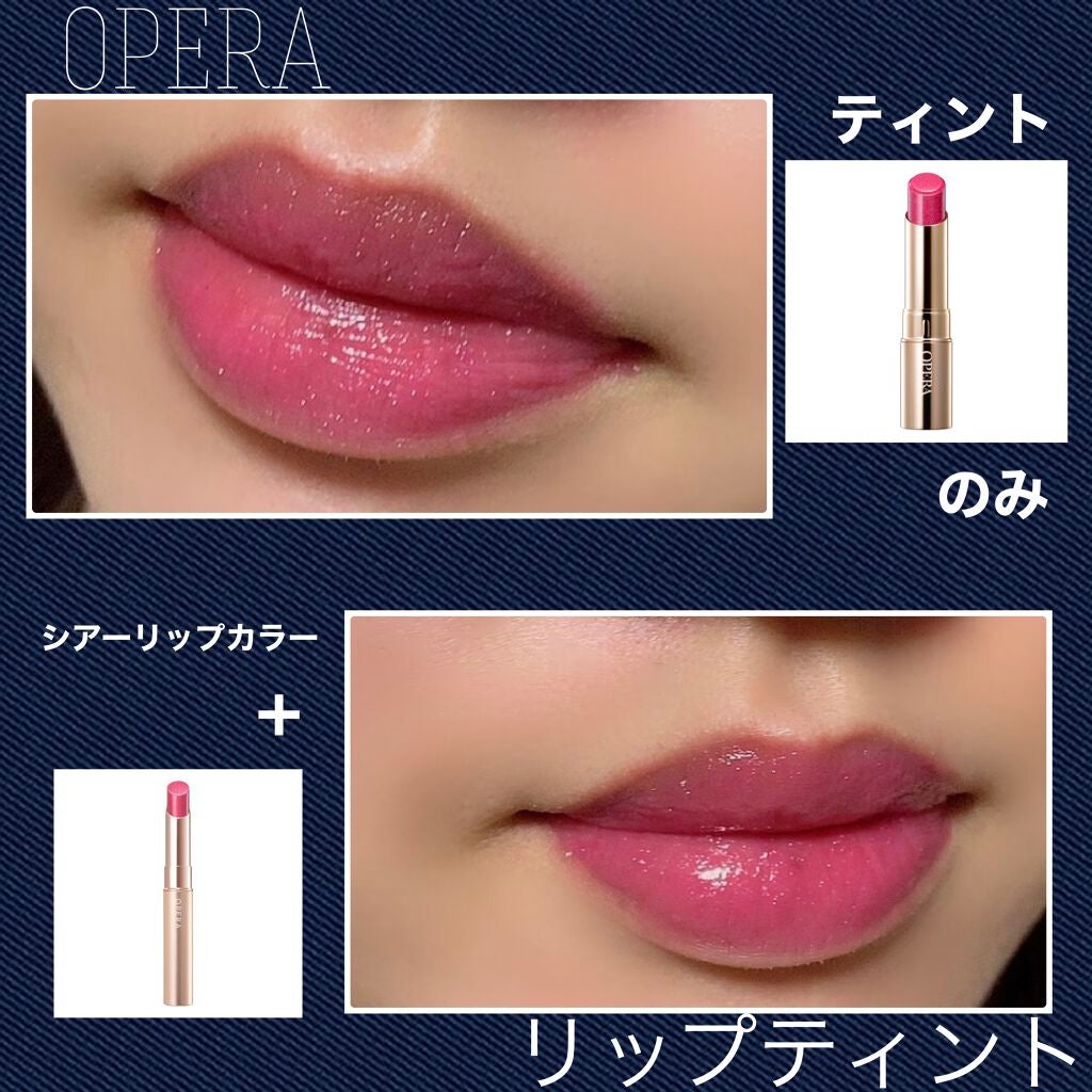 オペラ シアーリップカラー RN/OPERA/リップグロスを使ったクチコミ(1枚目)