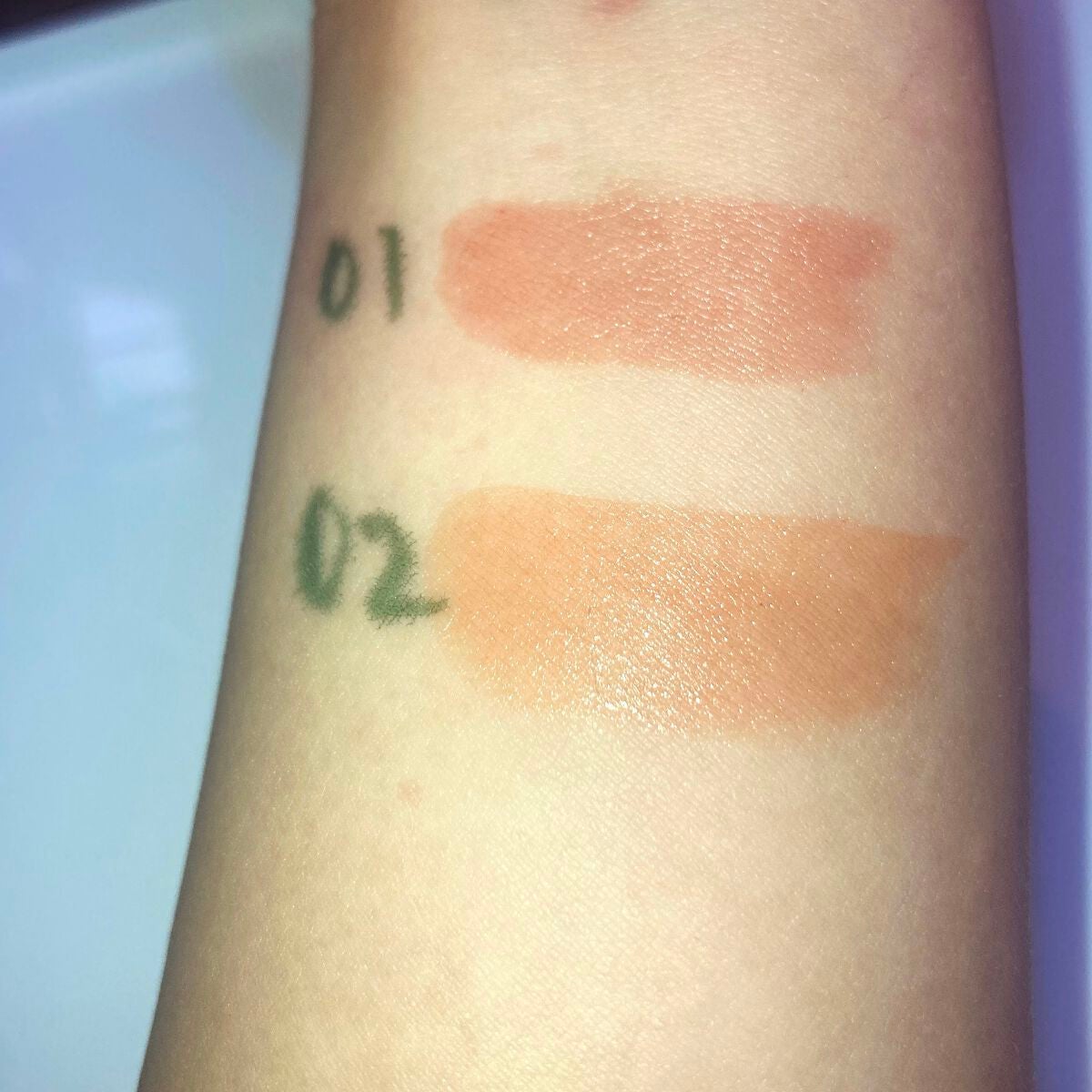 リップカラーシールド/CEZANNE/口紅を使ったクチコミ(4枚目)