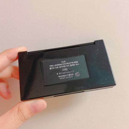 PRO LAYERING  eye  pallet  mini/CLIO/アイシャドウパレットを使ったクチコミ(3枚目)