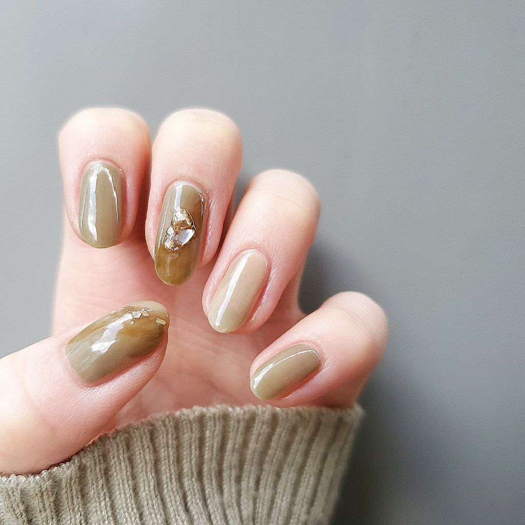 ミニネイル BR05 サンフラワードロップ/パラドゥ/マニキュアを使ったクチコミ（3枚目）