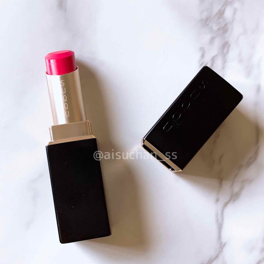 SUQQU バイブラント リッチ リップスティックのクチコミ「今日紹介するのは昨日に引き続きSUQQU UKの夏コレ💕


♡ SUQQU UK
     .....」（3枚目）