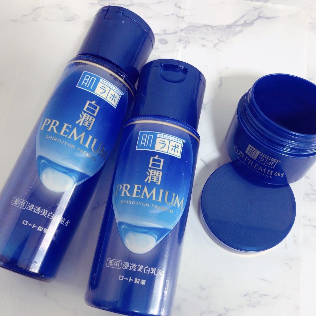 白潤プレミアム薬用浸透美白化粧水/肌ラボ/化粧水を使ったクチコミ（1枚目）