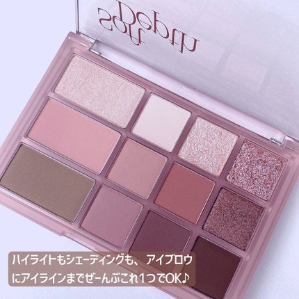 シェード アンド シャドウ パレット/CLIO/アイシャドウパレットを使ったクチコミ(5枚目)