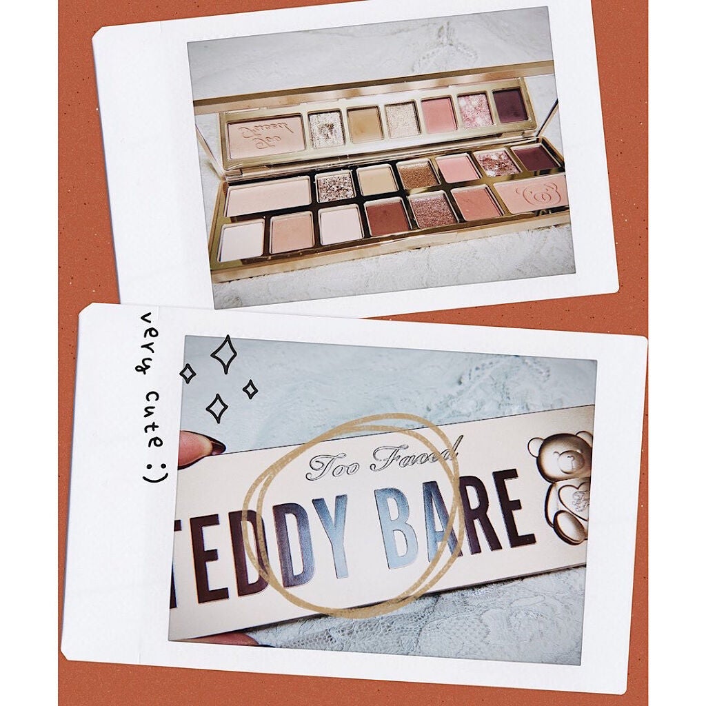 テディ ベア アイシャドウ パレット/Too Faced/アイシャドウパレットを使ったクチコミ(1枚目)