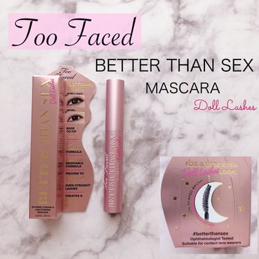 ベター ザン セックス マスカラ ドール ラッシュ/Too Faced/マスカラを使ったクチコミ（1枚目）