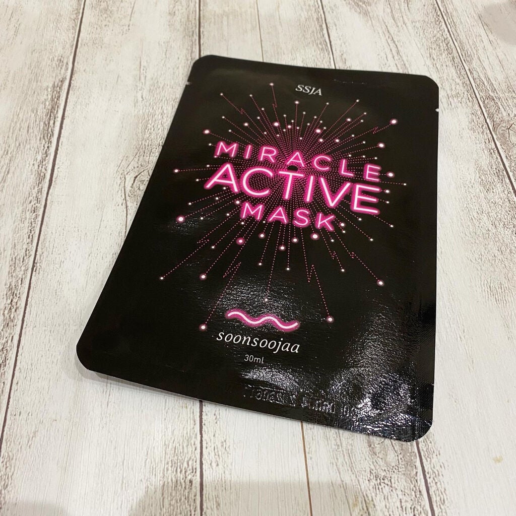 ミラクルアクティブマスク/soonsoojaa/シートマスク・パックを使ったクチコミ(6枚目)