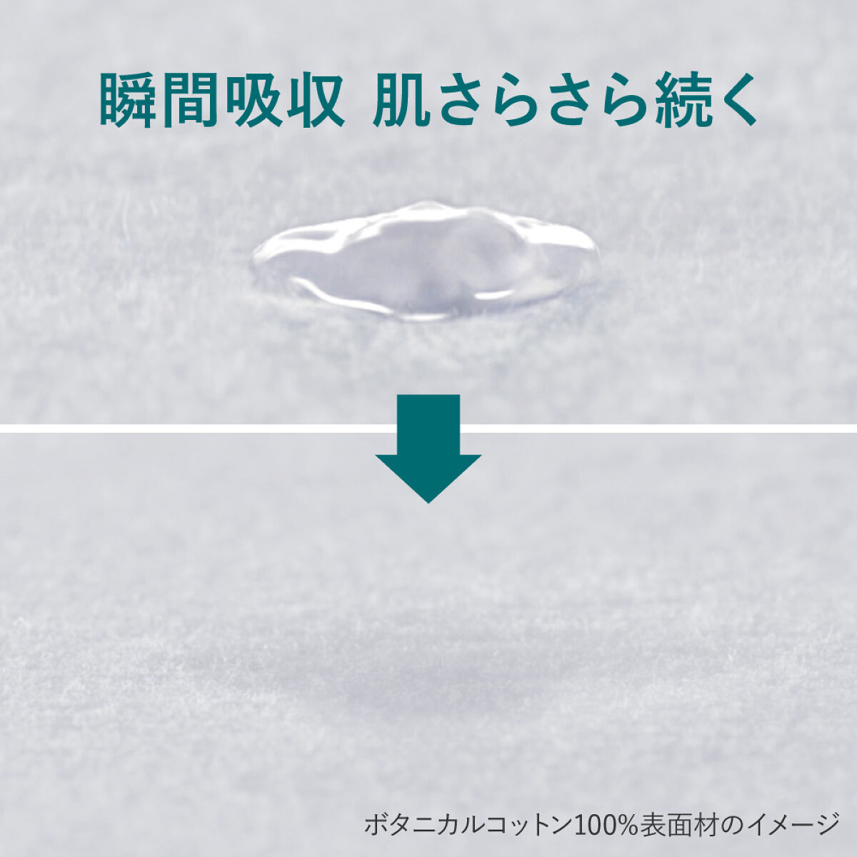 【#ご自愛ナプキン】新発売！極上やわらか(*1)なつけ心地をあなたに。しあわせ素肌ボタニカルコットン100%					（3枚目）