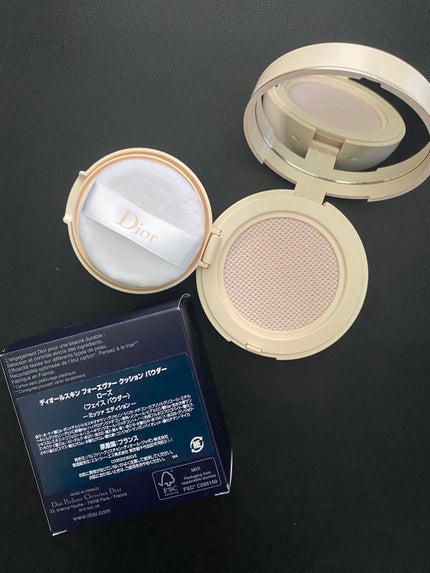 ディオールスキン フォーエヴァー クッション パウダー/Dior/ルースパウダーを使ったクチコミ(3枚目)
