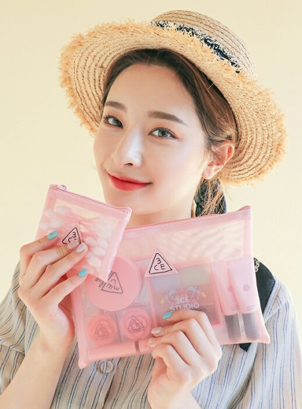 3CE MESH POUCH/3CE/化粧ポーチを使ったクチコミ（2枚目）