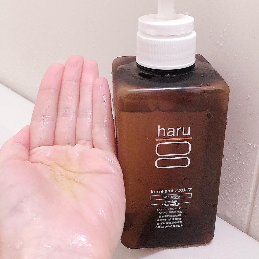 kurokamiスカルプ/haru/市販シャンプーを使ったクチコミ（3枚目）