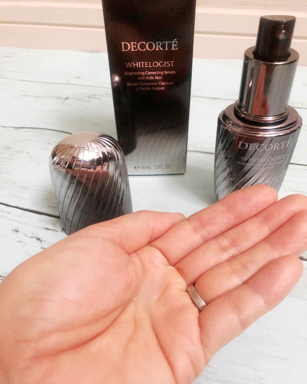 ホワイトロジスト ブライト コンセントレイト/DECORTÉ/美容液を使ったクチコミ(2枚目)