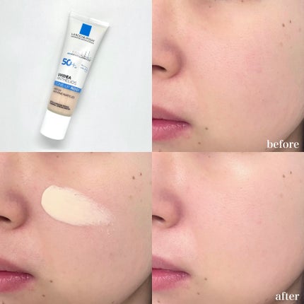 UVイデア XL プロテクショントーンアップ ローズ/ラ ロッシュ ポゼ/日焼け止めクリームを使ったクチコミ(4枚目)