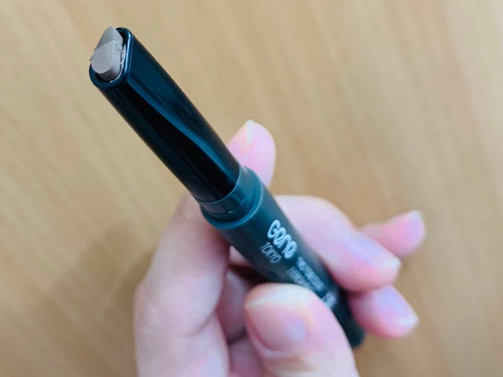 ツートンカラーアイブロウペンシル/GENE TOKYO/アイブロウペンシルを使ったクチコミ(2枚目)