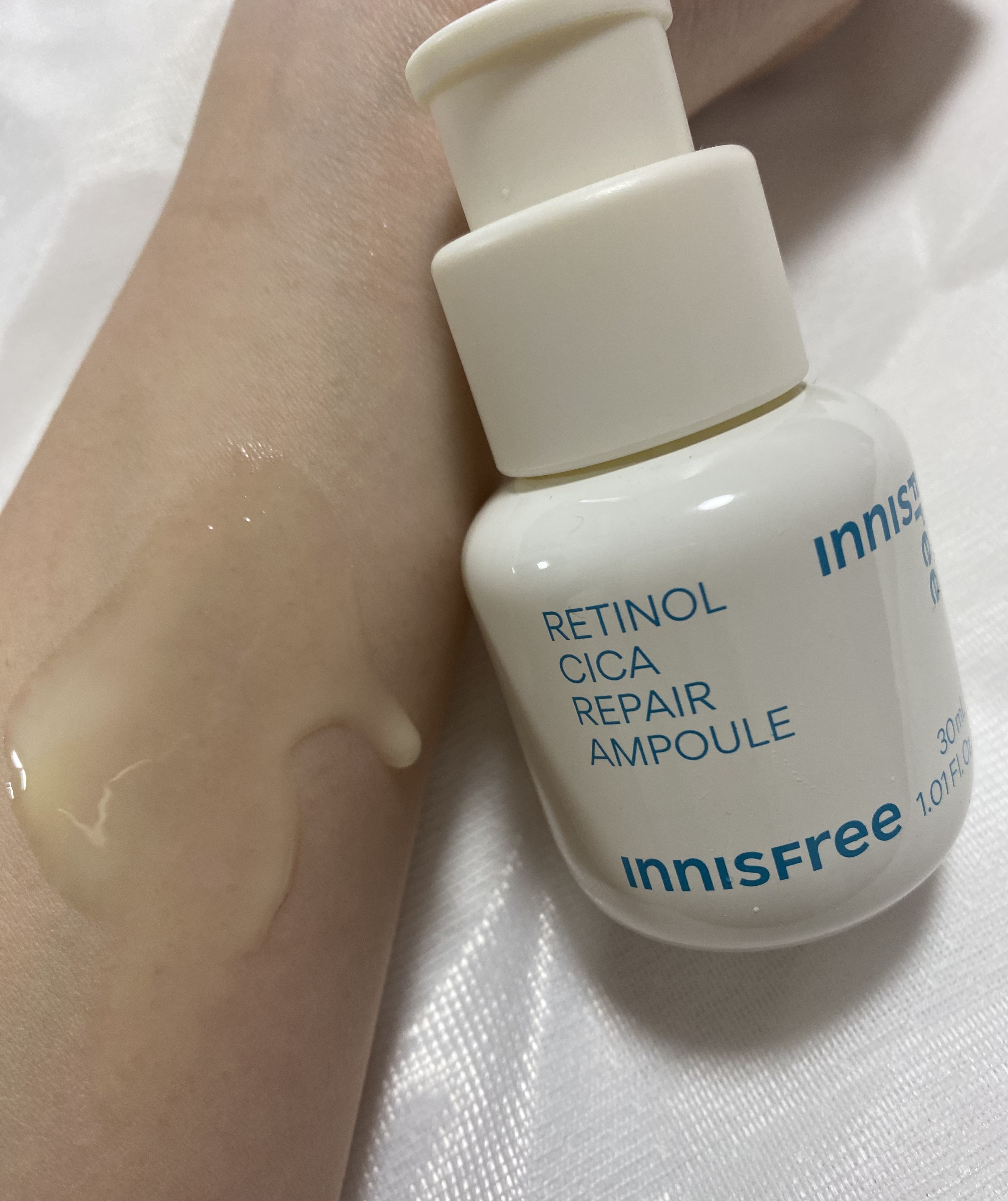 レチノール　シカ　リペア　セラム/innisfree/美容液を使ったクチコミ（1枚目）