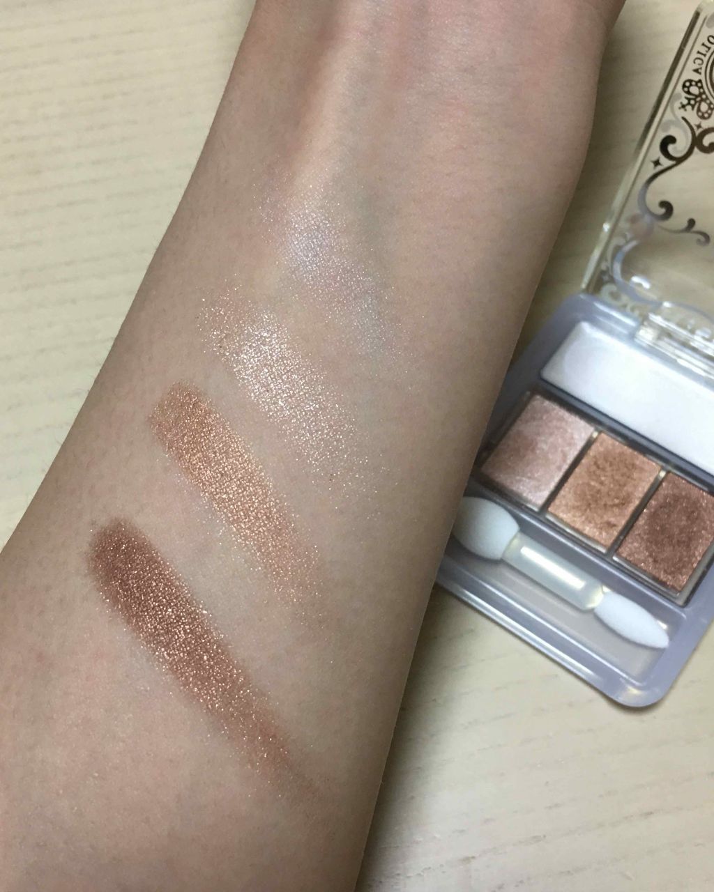 マジョルック(イルミネーター)/MAJOLICA MAJORCA/アイシャドウパレットを使ったクチコミ(2枚目)