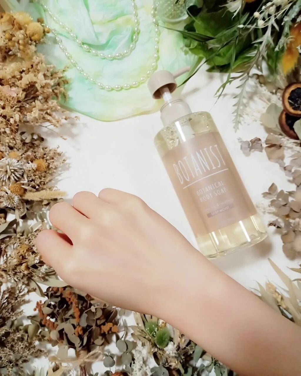 ボタニカルボディーソープ(ディープモイスト)/BOTANIST/ボディソープを使ったクチコミ(4枚目)
