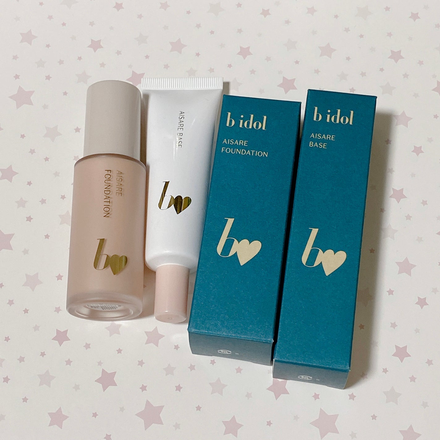 愛されファンデ/b idol/リキッドファンデーションを使ったクチコミ(1枚目)