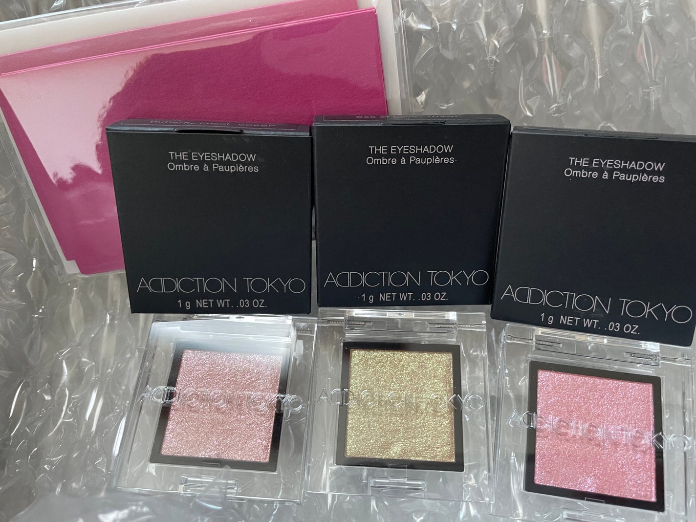 アディクション ザ アイシャドウ スパークル/ADDICTION/単色アイシャドウを使ったクチコミ(3枚目)