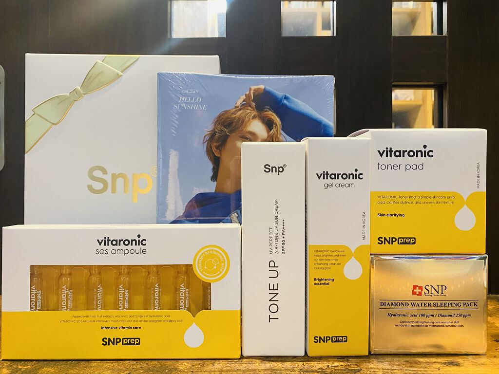 UVパーフェクトエアトーンアップサンクリーム/SNP/日焼け止めクリームを使ったクチコミ（1枚目）