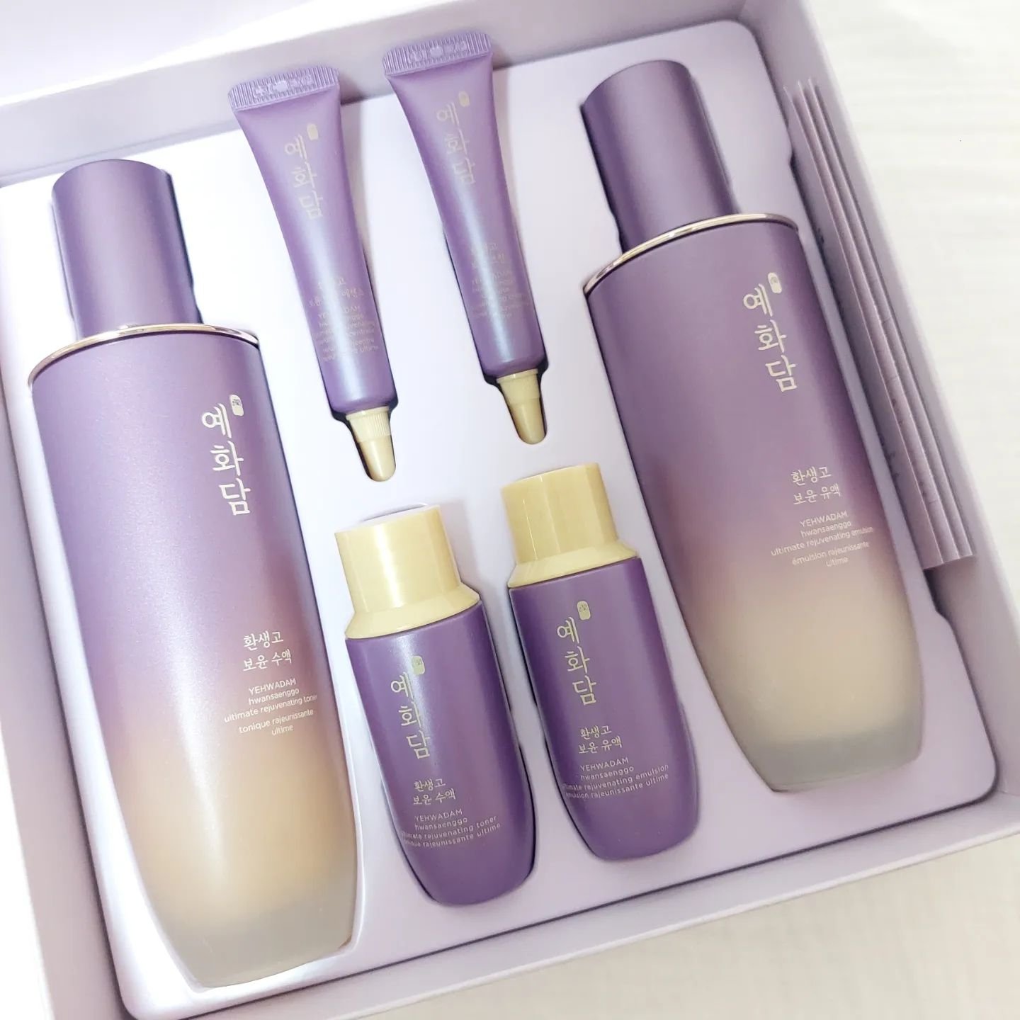 イェファダム還生膏 保潤 2種スペシャルセット/THE FACE SHOP/スキンケアキットを使ったクチコミ（1枚目）