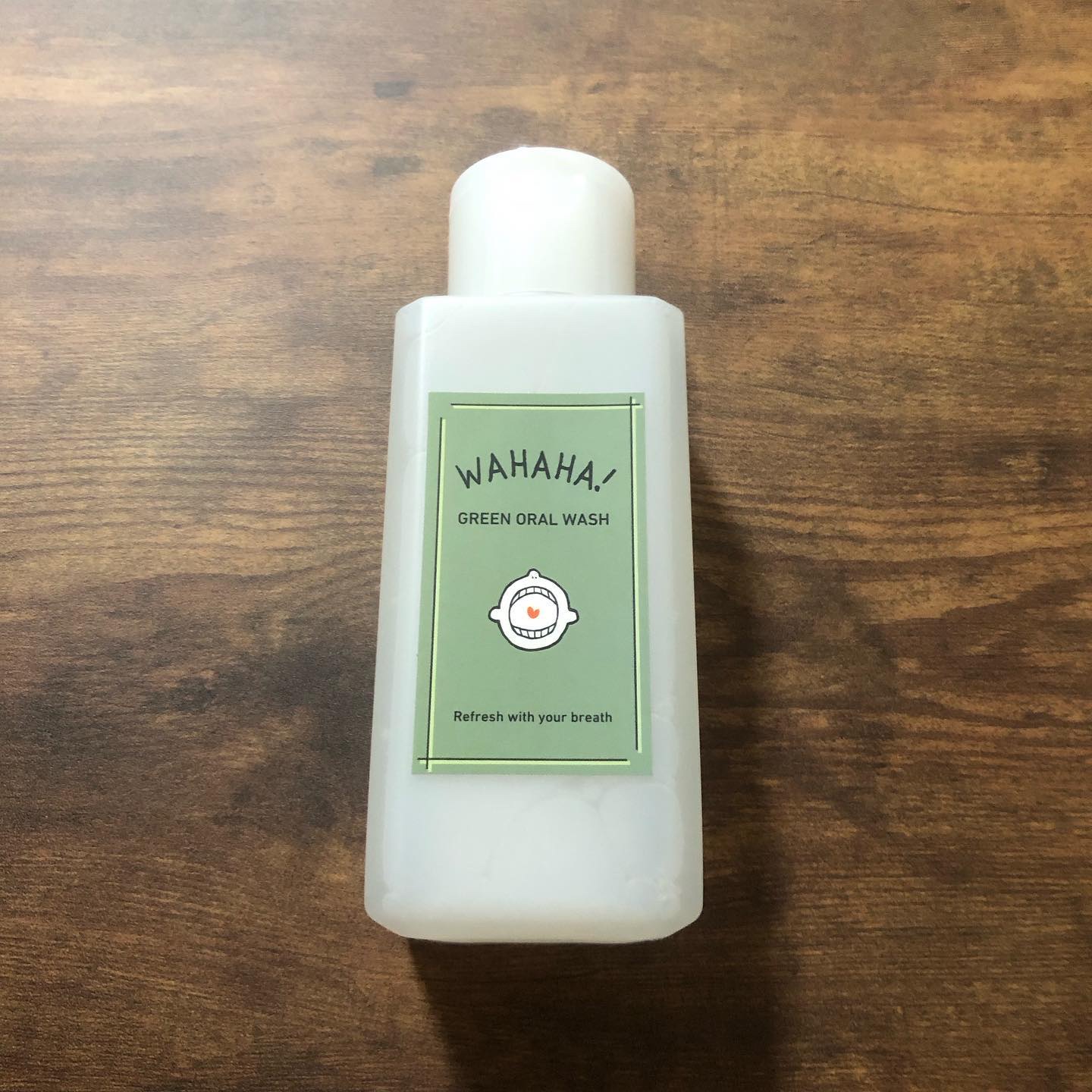 WAHAHA グリーンオーラルウォッシュ/nijiCREATION/マウスウォッシュ・スプレーを使ったクチコミ（1枚目）
