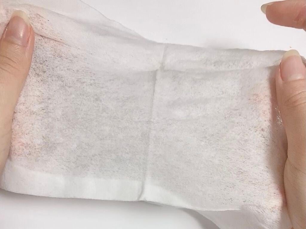 ヒアルロン酸配合メイク落としシート/DAISO/クレンジングシートを使ったクチコミ(2枚目)