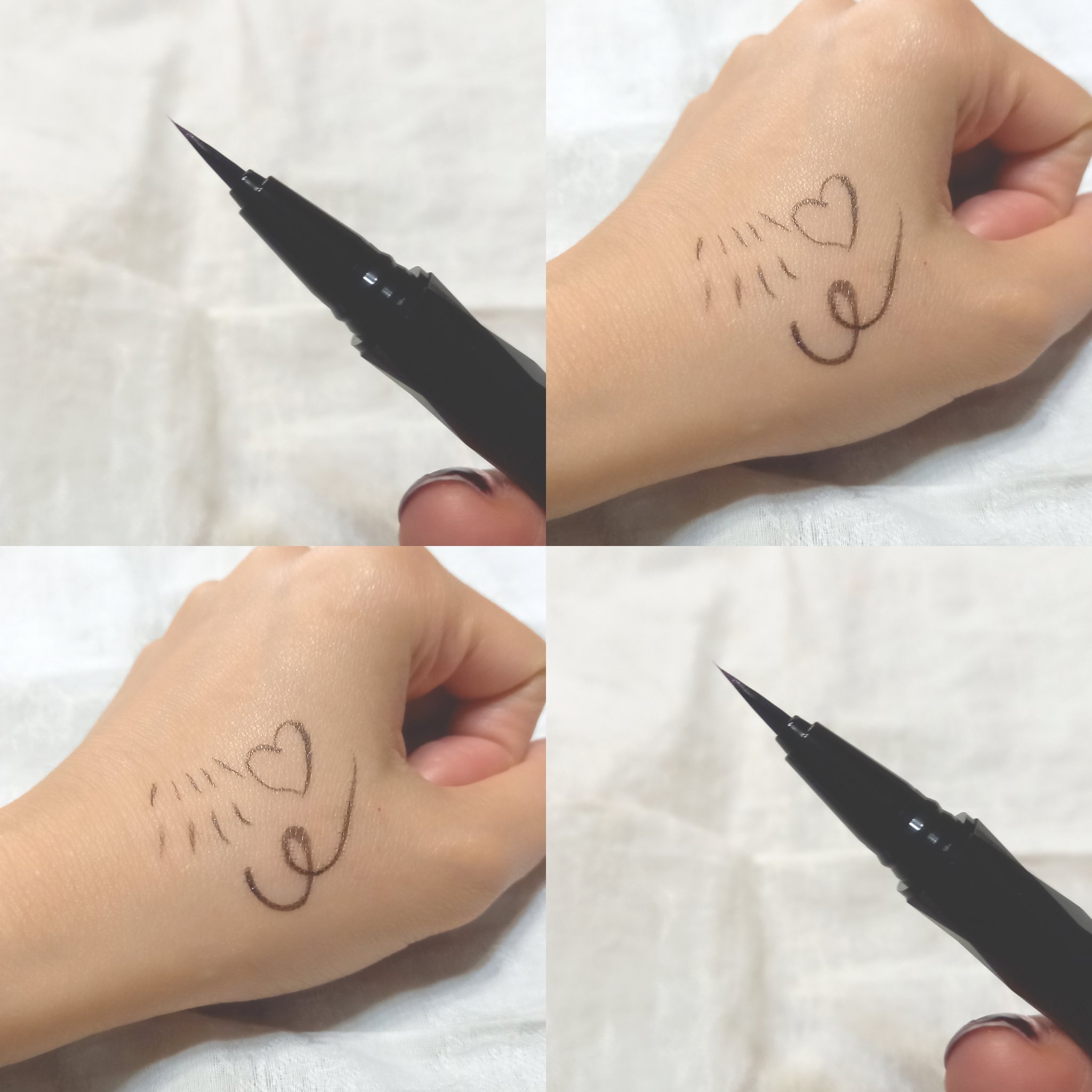 スーパーシャープライナーEX3.0 BK-1 漆黒ブラック/KATE/リキッドアイライナーを使ったクチコミ（2枚目）