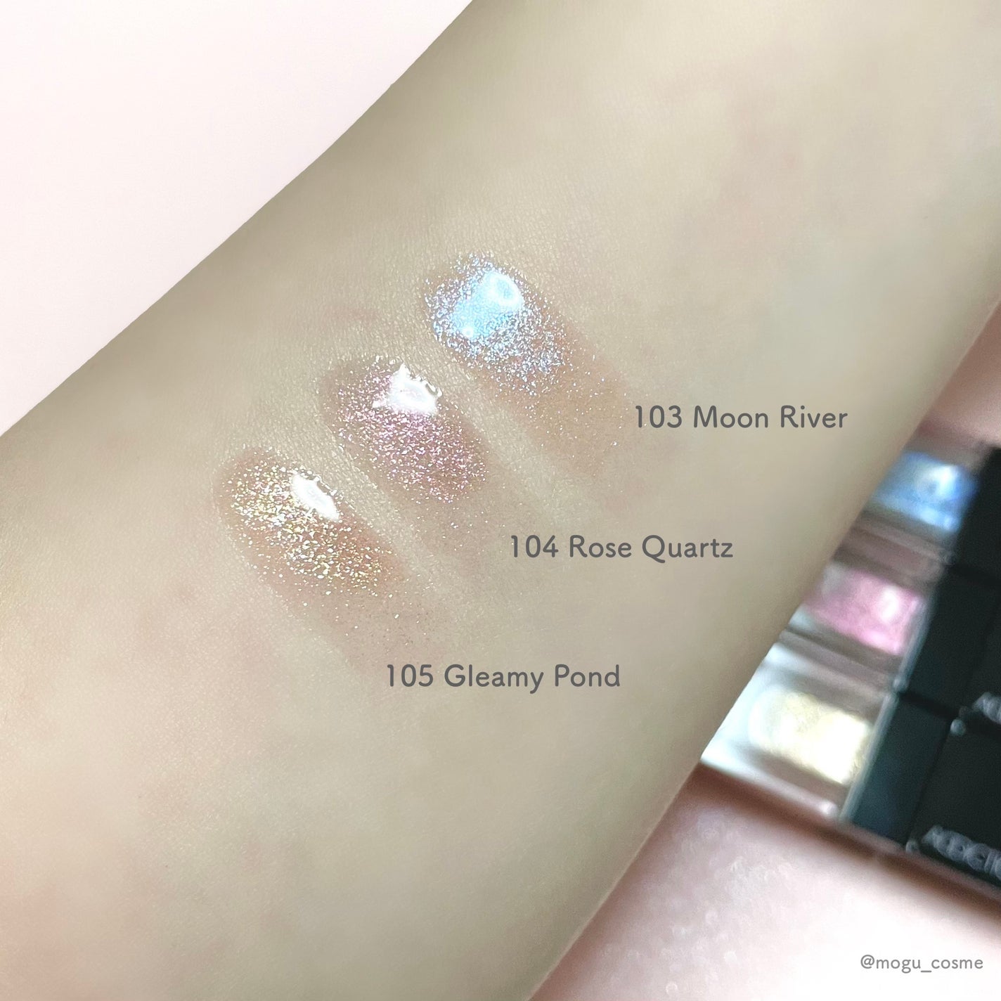 スパークルカラーコレクション ムーンリバー /ADDICTION/メイクアップキットを使ったクチコミ(4枚目)