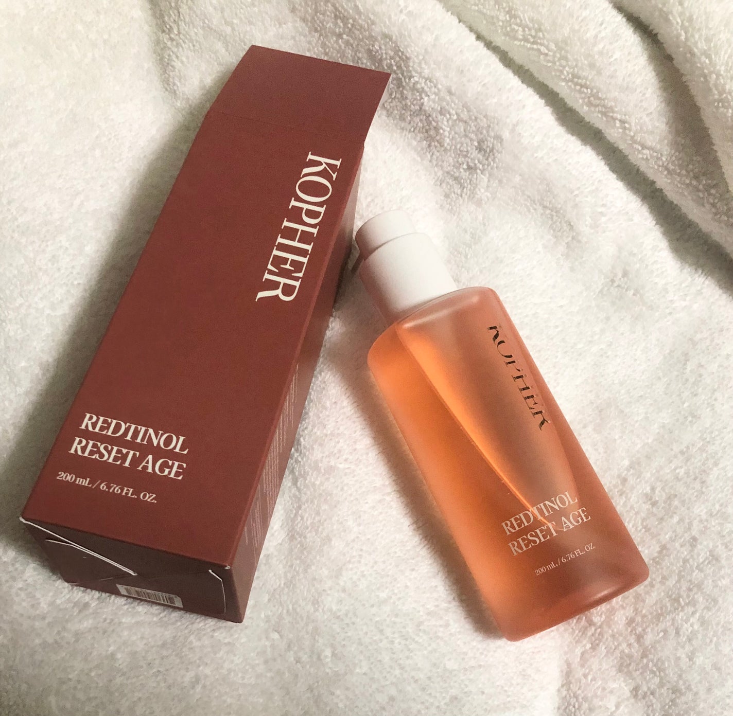 ネネコ on LIPS 「Kopherレッドチノールリセットエージ🧡めちゃくちゃいいアロ..」(1枚目)