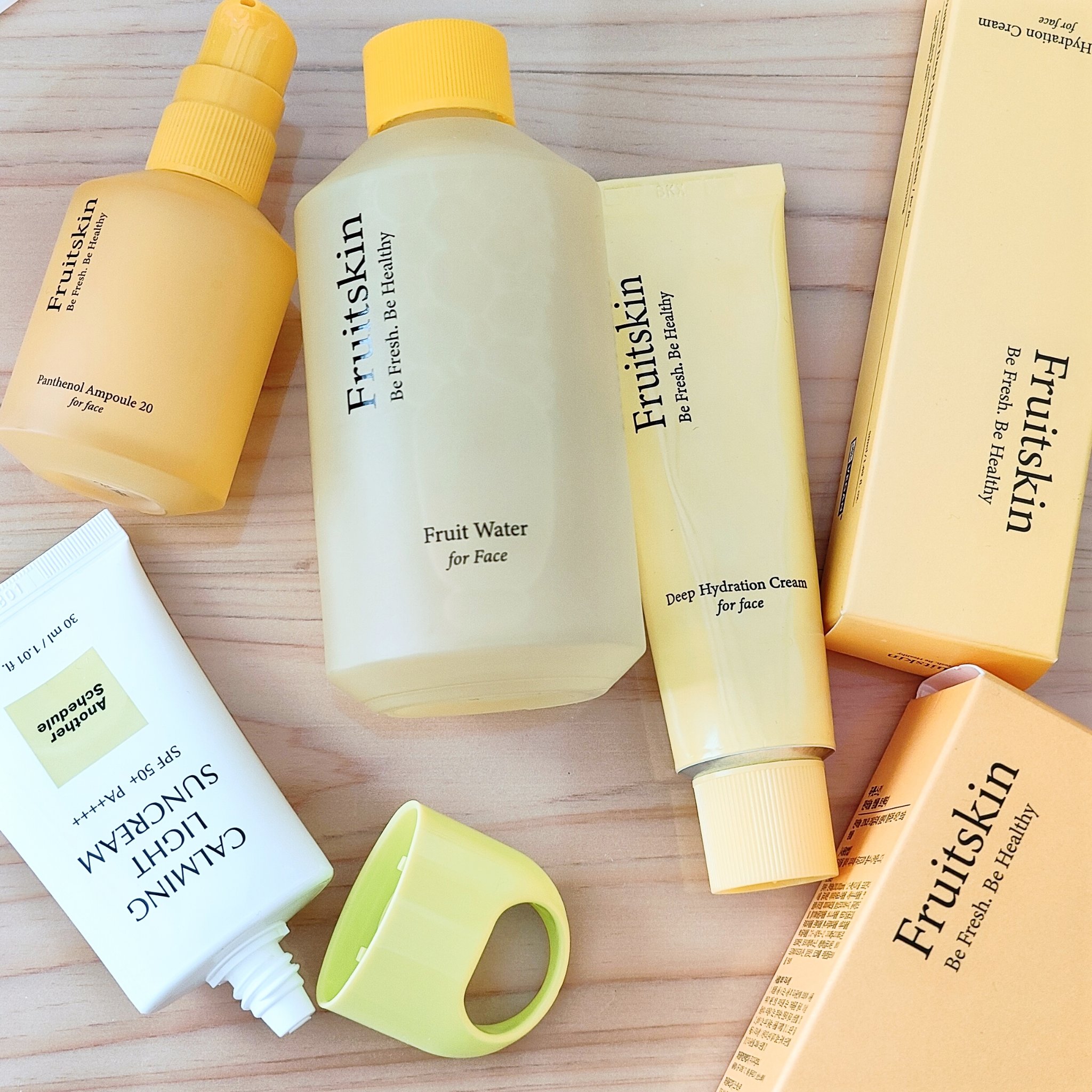 パンテノールアンプル20/fruitskin/美容液を使ったクチコミ（1枚目）