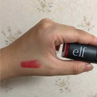 e.l.f. Cosmetics モイスチャライジング・リップスティックのクチコミ「e.l.f.⭐️リップ 

いい点
⭐️発色がいい
⭐️コスパがいい
⭐️バニラの香り
⭐️落.....」（2枚目）