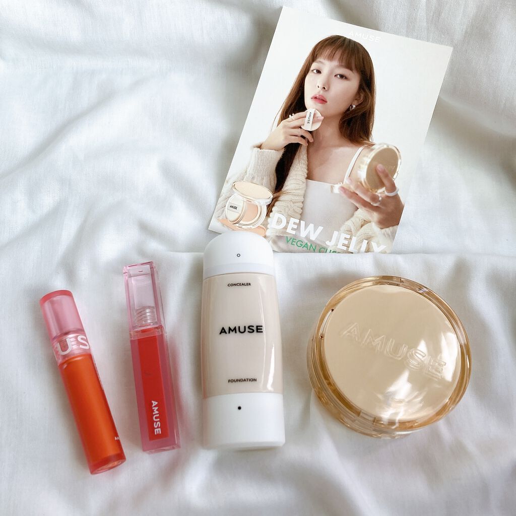 ソフトクリームチーク 14 Nude Carrot/AMUSE/リキッドチークを使ったクチコミ（2枚目）