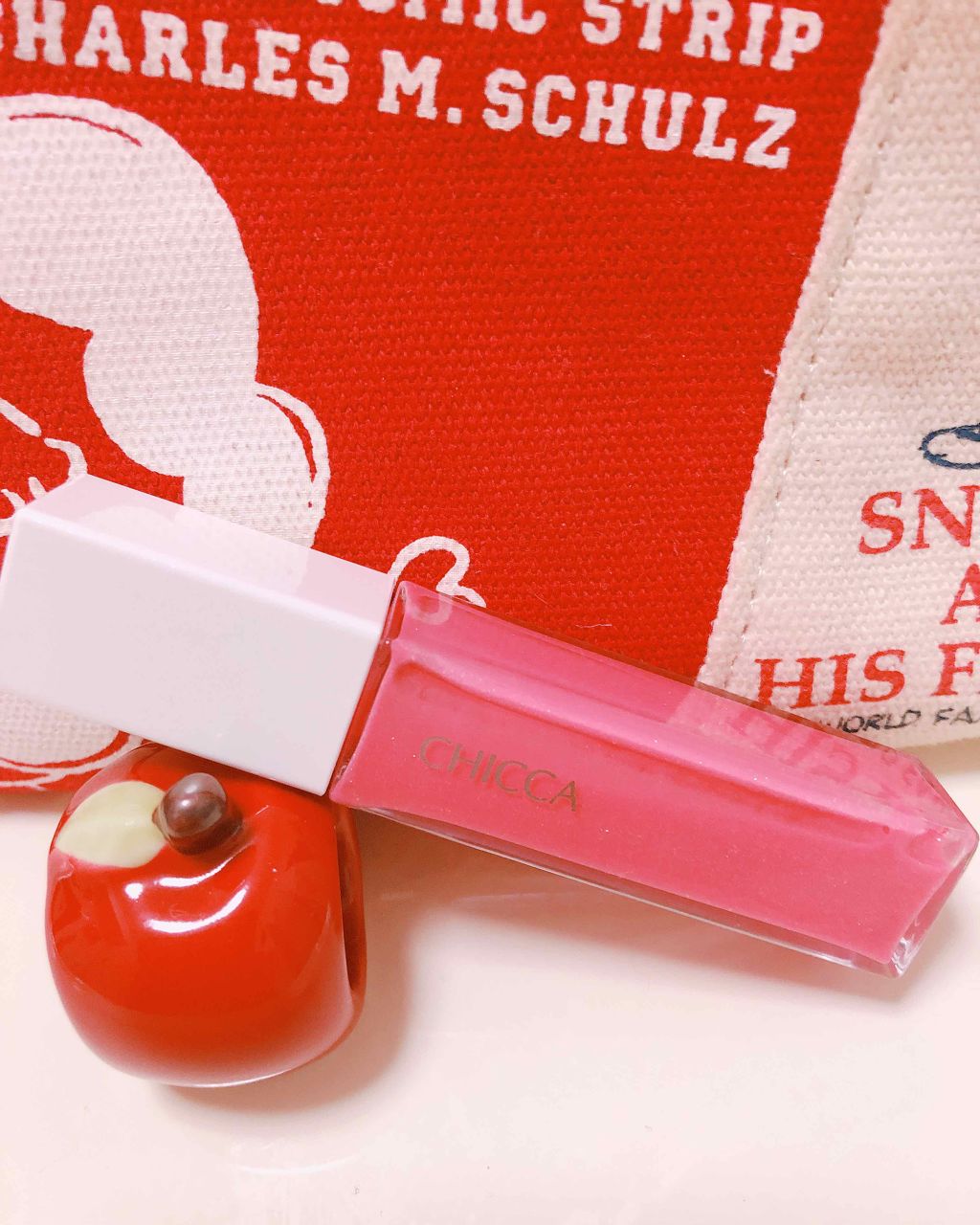 メスメリック グロスオン/CHICCA/リップグロスを使ったクチコミ（1枚目）