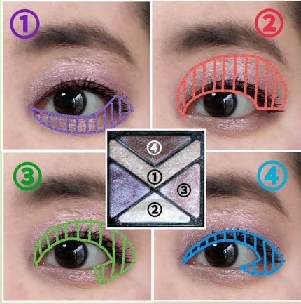 ノーズ&アイブロウパウダー/CEZANNE/パウダーアイブロウを使ったクチコミ(5枚目)