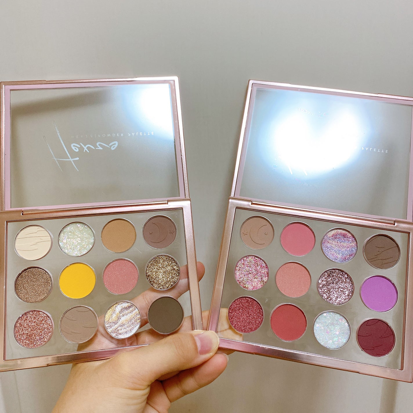 Hexze 12色 アイシャドウパレット プロアイ パレット アイプランナーパレット メイクパレット 高発色/HEXZE(ヘックスゼ)/アイシャドウパレットを使ったクチコミ(2枚目)