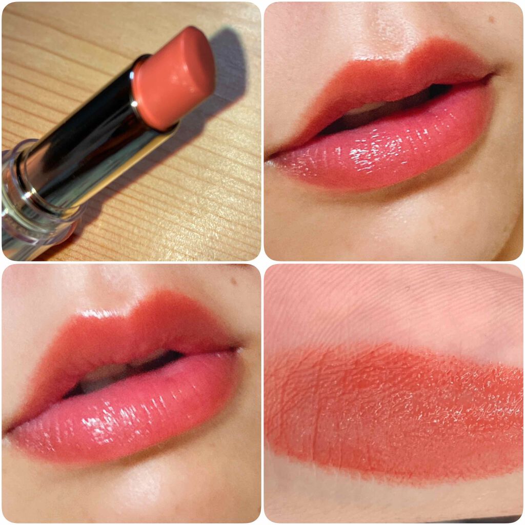 ラスティンググロスリップ/CEZANNE/口紅を使ったクチコミ(3枚目)