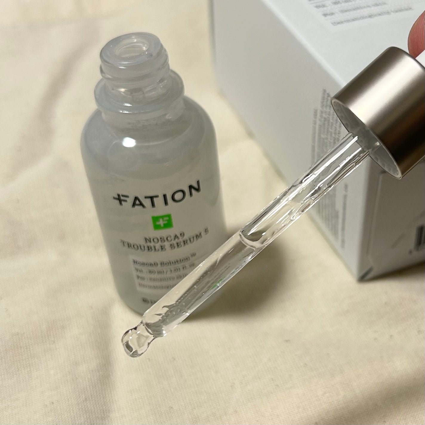 ノスカナイン トラブル セラム/FATION/美容液を使ったクチコミ(2枚目)