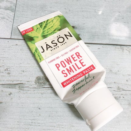 STRENGTHENING TOOTHPASTE/JASON(ジェイソン)/歯磨き粉を使ったクチコミ(1枚目)