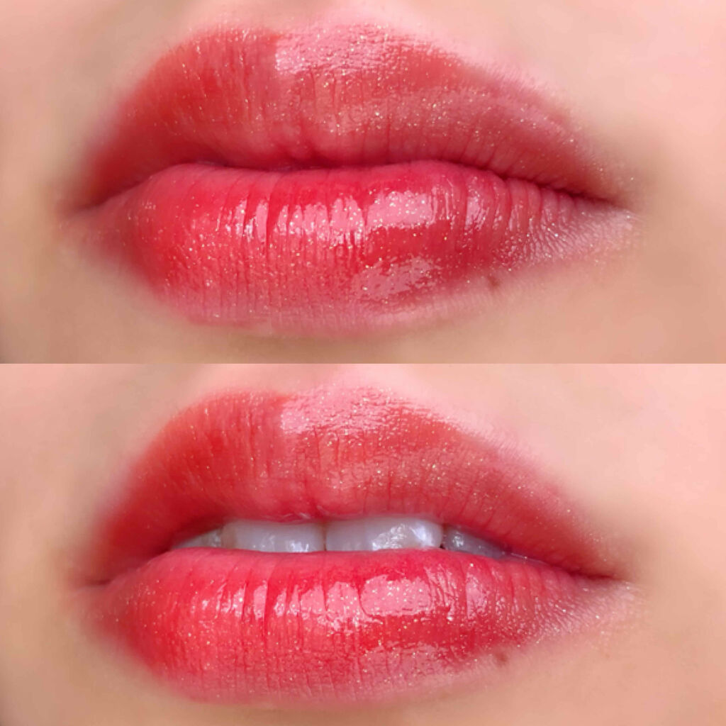 アピュー ジューシーパン スパークリングティント/A’pieu/口紅を使ったクチコミ（3枚目）