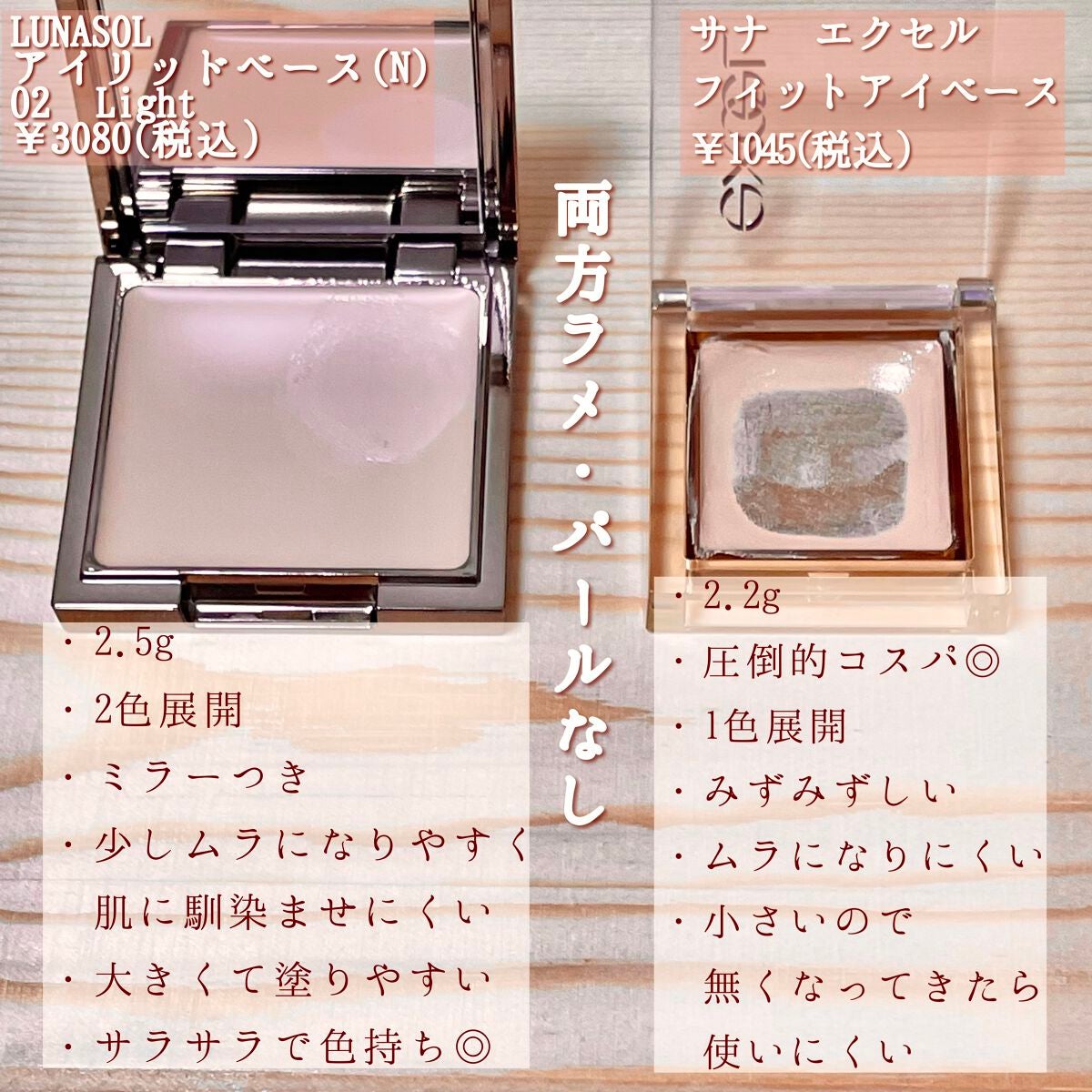 アイシャドウベース/excel/アイシャドウベースを使ったクチコミ(2枚目)