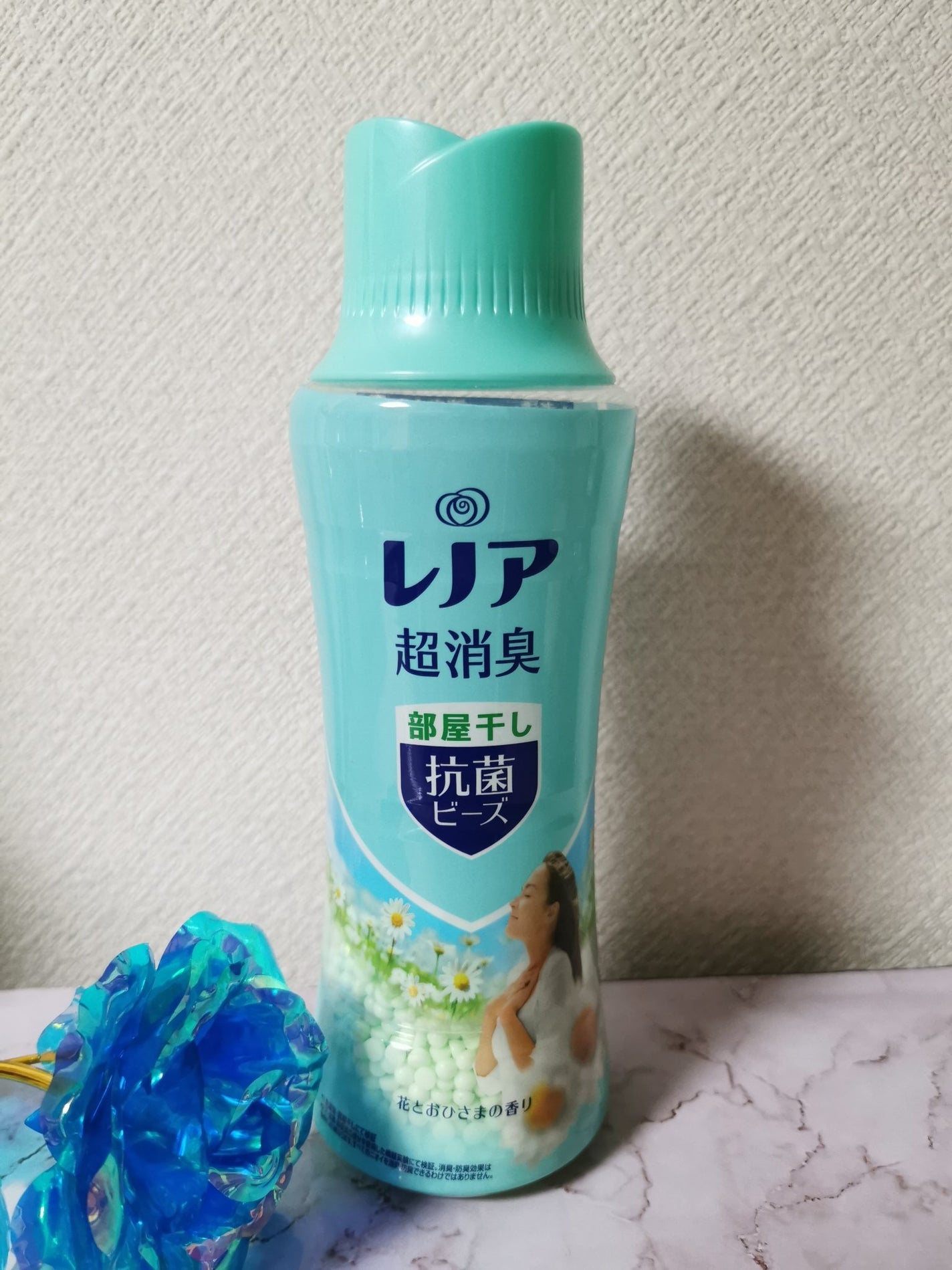 レノア超消臭抗菌ビーズ 部屋干し花とおひさまの香り/レノア/柔軟剤を使ったクチコミ(1枚目)