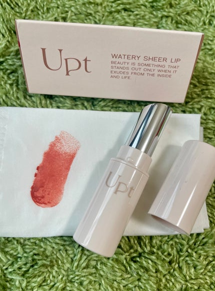 Upt WATERY SHEER LIP /Upt/口紅を使ったクチコミ(1枚目)