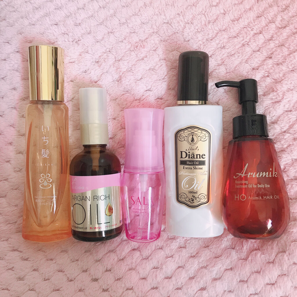 まっすぐアイロン用オイル/SALA/ヘアオイルを使ったクチコミ（1枚目）