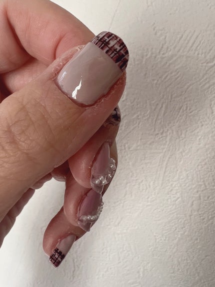 ネイルシール/セリア/ネイルシールを使ったクチコミ(5枚目)